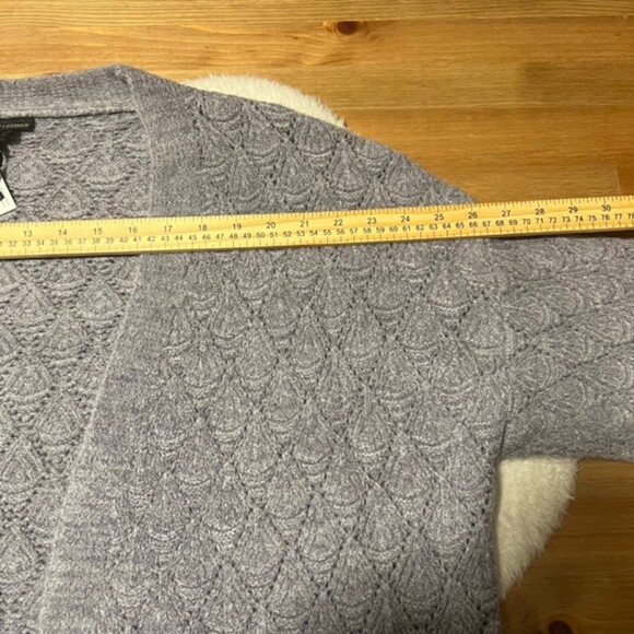 NWT Coco + Carmen Womens Gray Calypso Open Cardigan Knitted Sweater Size L/XL - Picture 9 of 11
